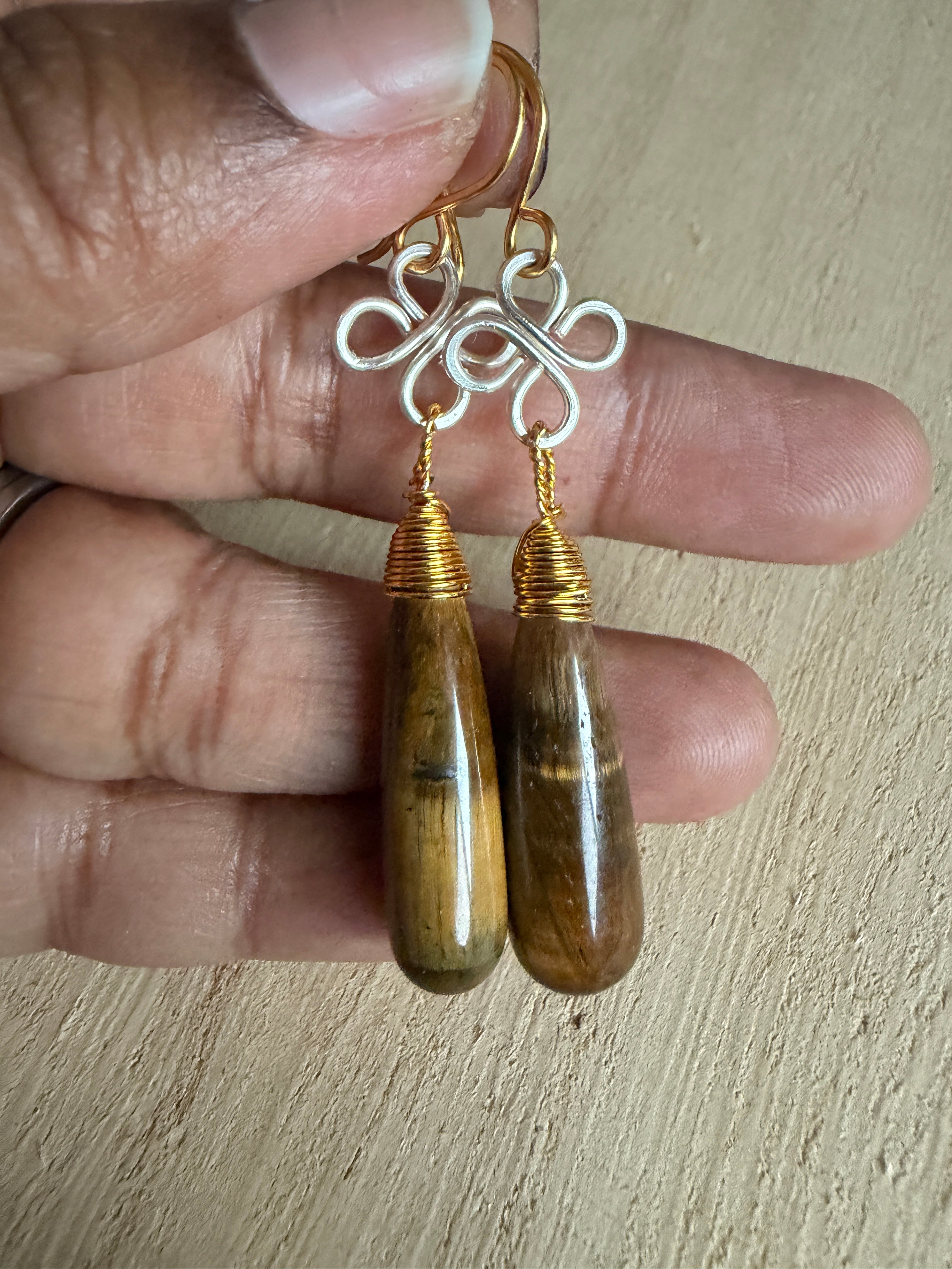 Golden Clover Artisan Gemstone Set