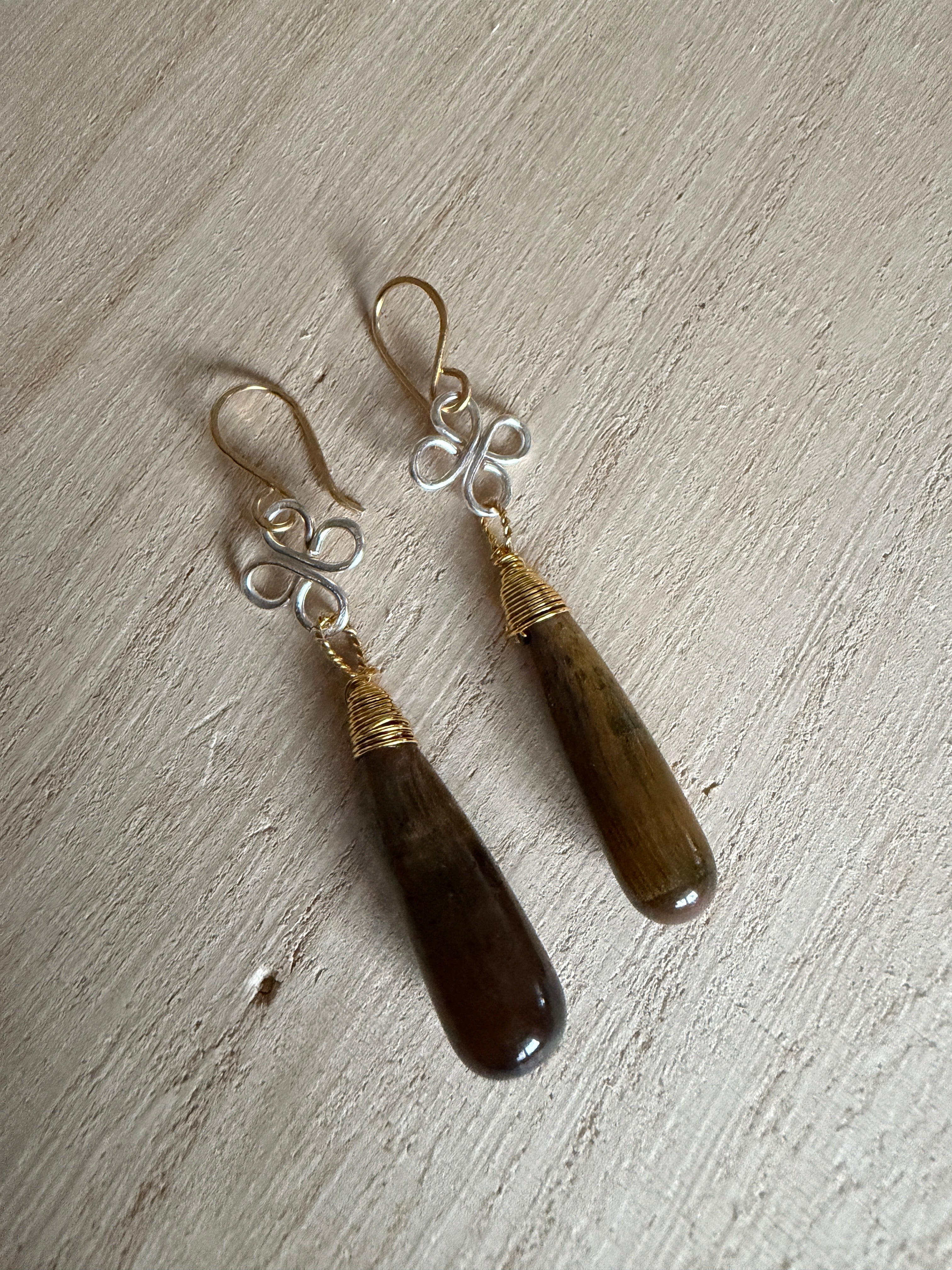 Golden Clover Artisan Gemstone Set