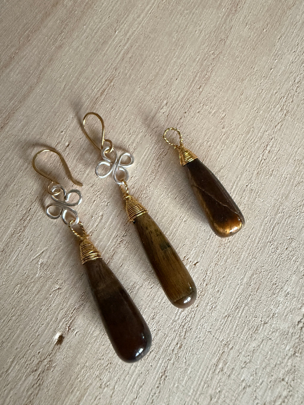 Golden Clover Artisan Gemstone Set