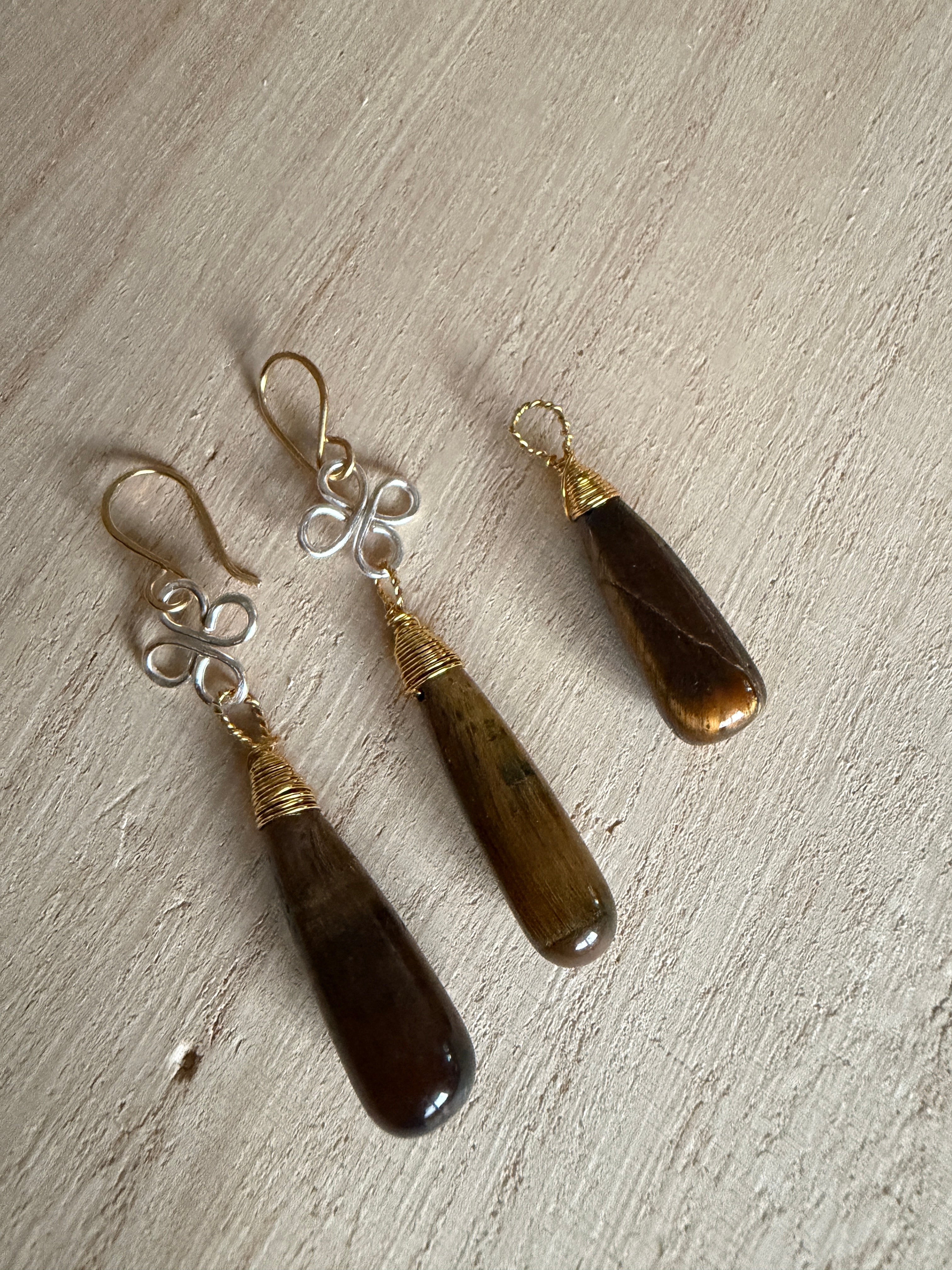 Golden Clover Artisan Gemstone Set